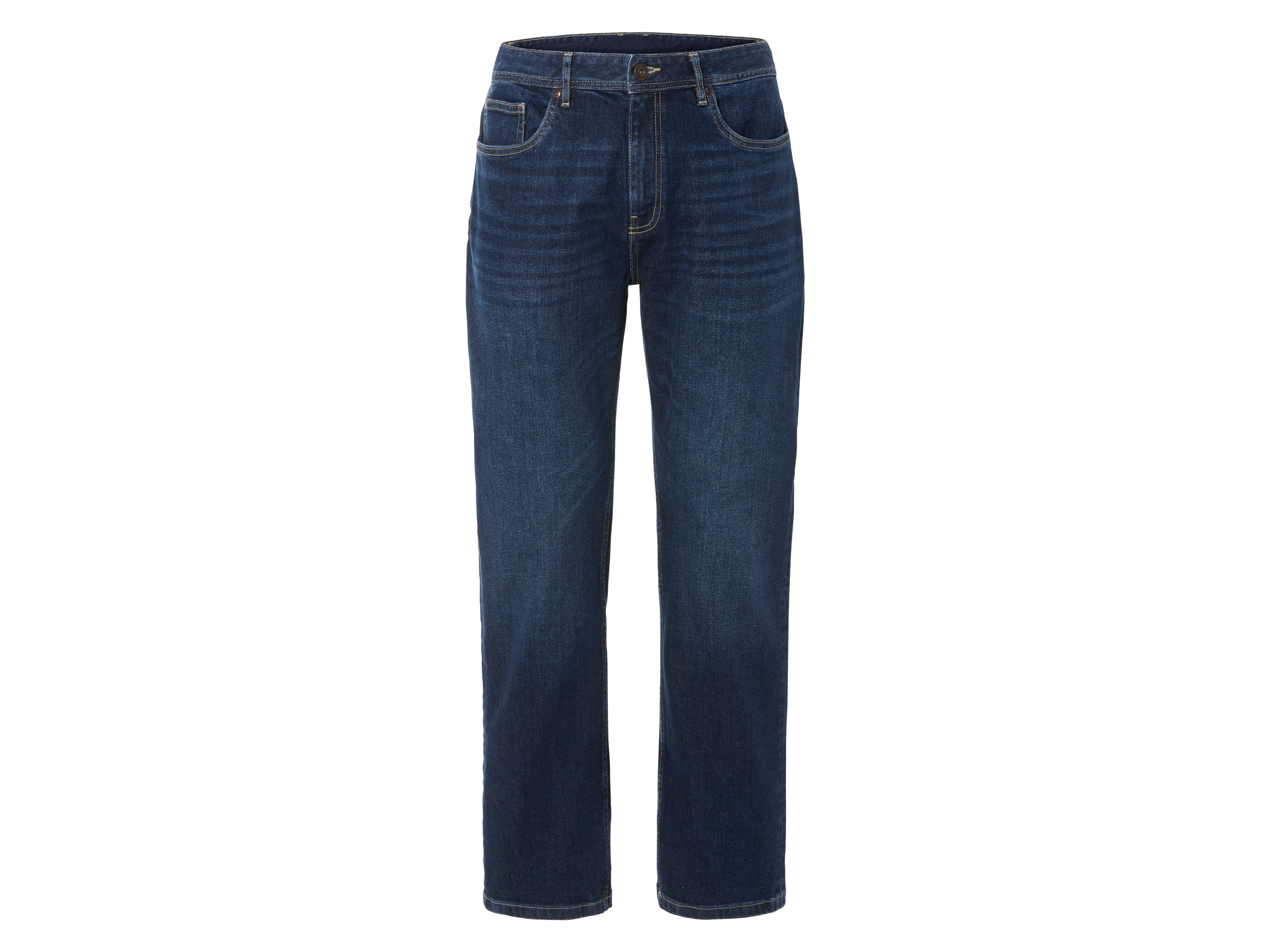 LIVERGY® Herren Jeans Relaxed Fit (48 (32/32), dunkelblau) 48 (32/32)