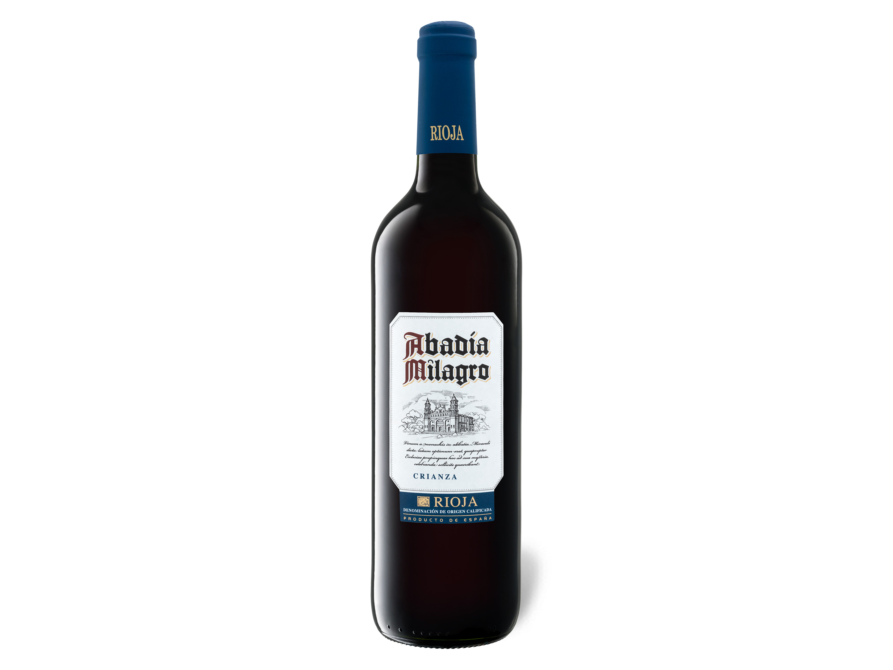 Abadía Milagro Rioja Crianza Tempranillo DOC trocken, Rotwein 2019 Wein & Spirituosen Lidl DE