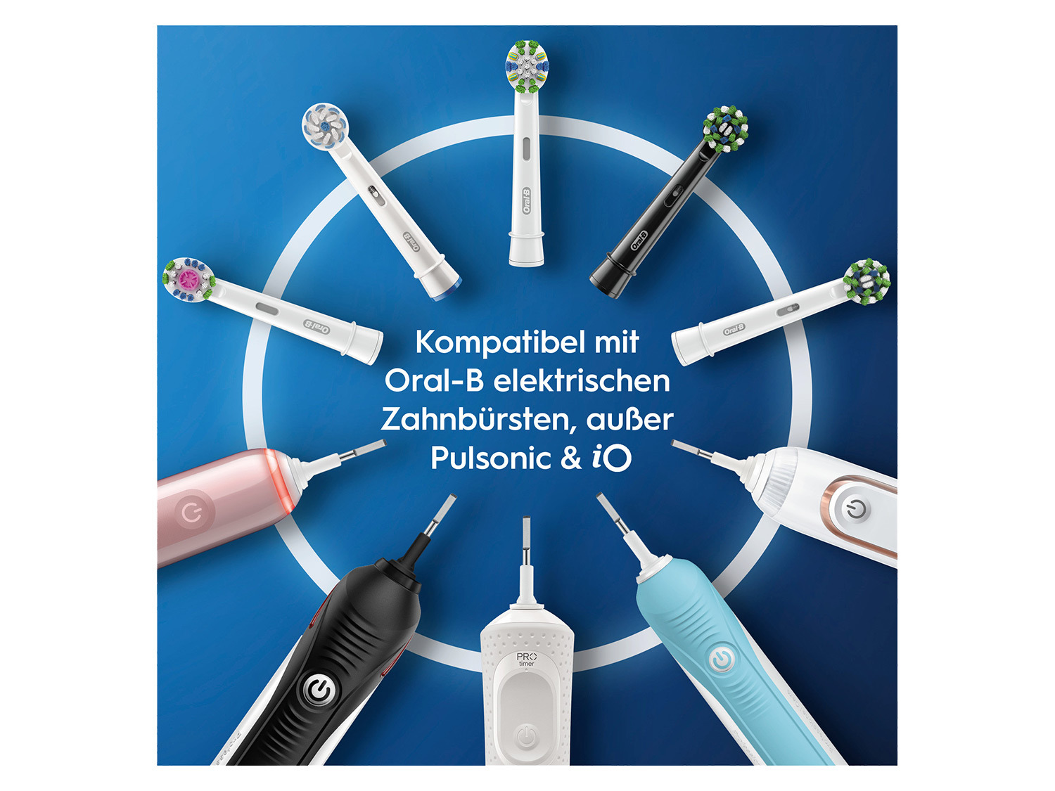 Oral-B CrossAction LIDL Aufsteckbürsten, 3 | Stück
