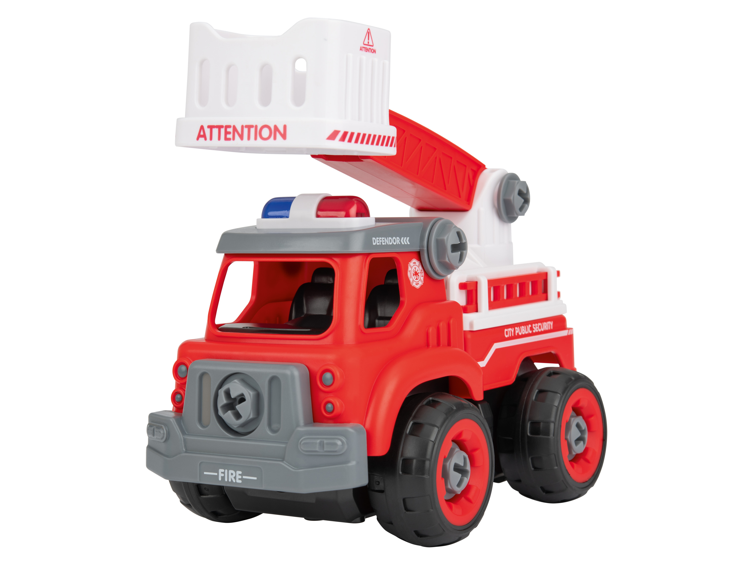 Playtive Kinder RC Fahrzeug 2in1 (Feuerwehr)