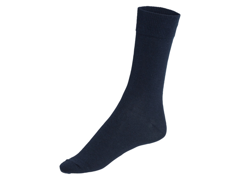 Gehe zu Vollbildansicht: LIVERGY® Herren Socken, 5 Paar, mit Bio-Baumwolle - Bild 4