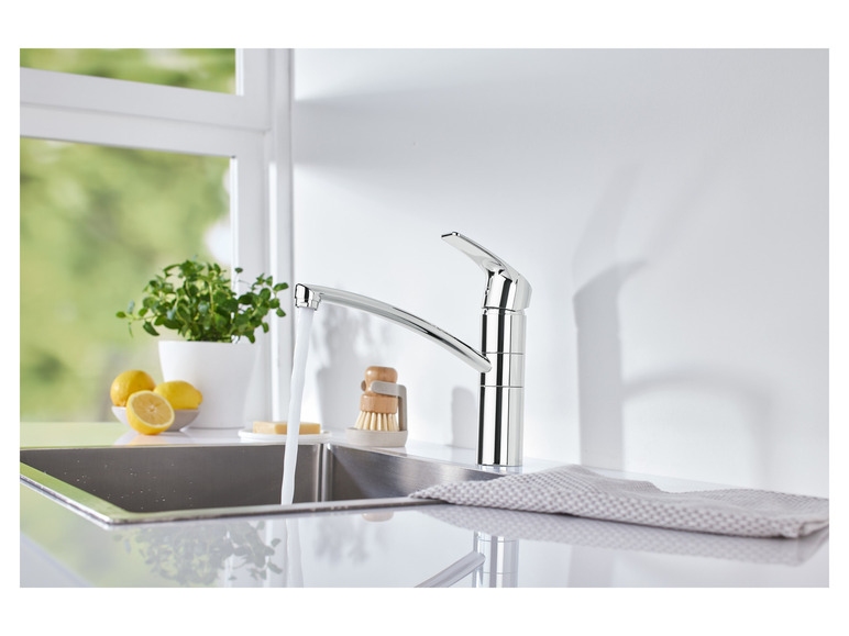 Gehe zu Vollbildansicht: LIVARNO home Küchenarmatur , Eco-Click-Wassersparfunktion - Bild 5