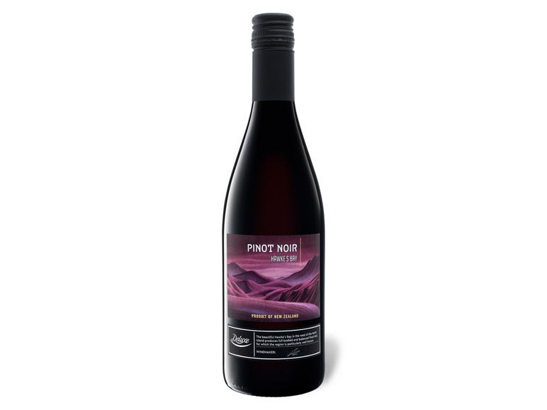 CIMAROSA Deluxe Pinot 2021 trocken, Bay Hawke\'s Rotwein Noir