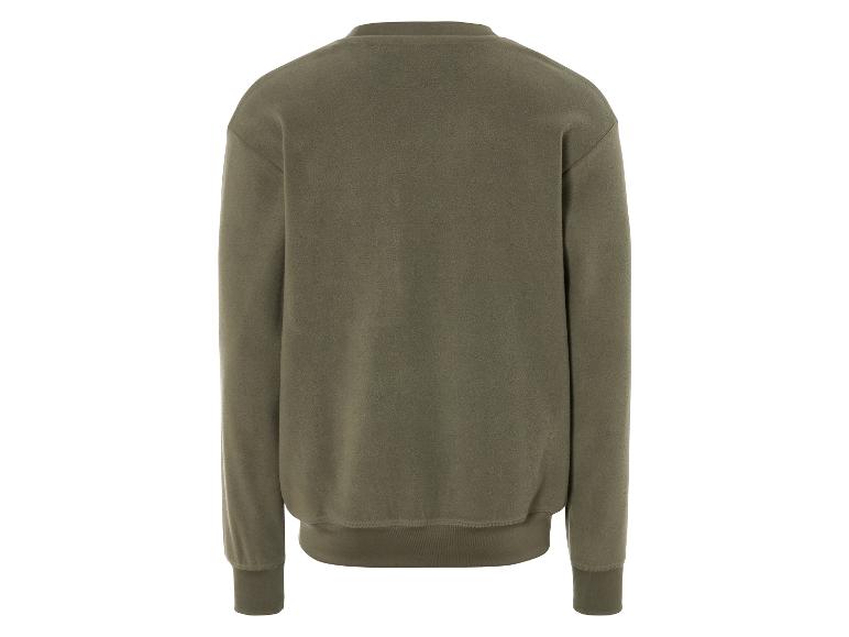 Gehe zu Vollbildansicht: LIVERGY® Herren Fleece-Sweatshirt, mit Reißverschluss-Brusttasche - Bild 8