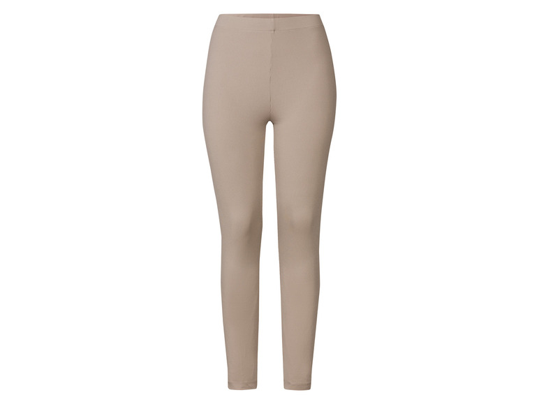 Gehe zu Vollbildansicht: esmara® Damen Gerippte Leggings, hohe Leibhöhe - Bild 2