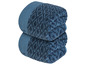 blau jacquard