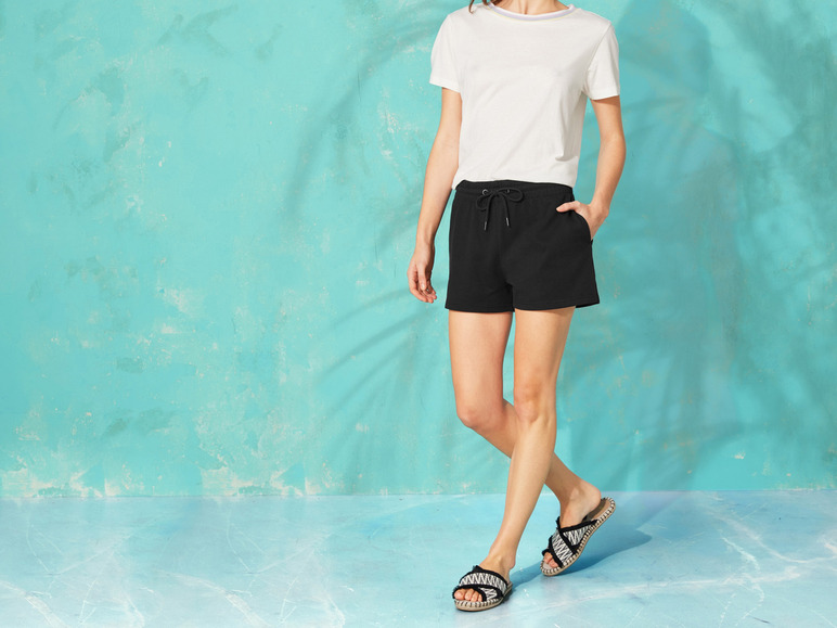 Gehe zu Vollbildansicht: esmara® Damen Shorts mit Gummizugbund - Bild 9