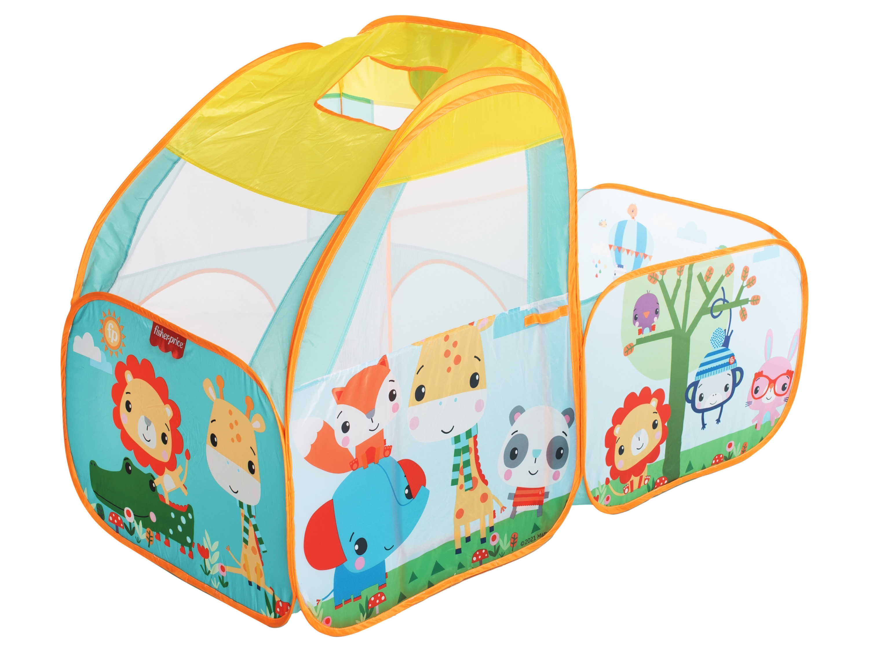 Fisher-Price Bällebad mit Tunnel, Bällebad mit Haus (Haus)