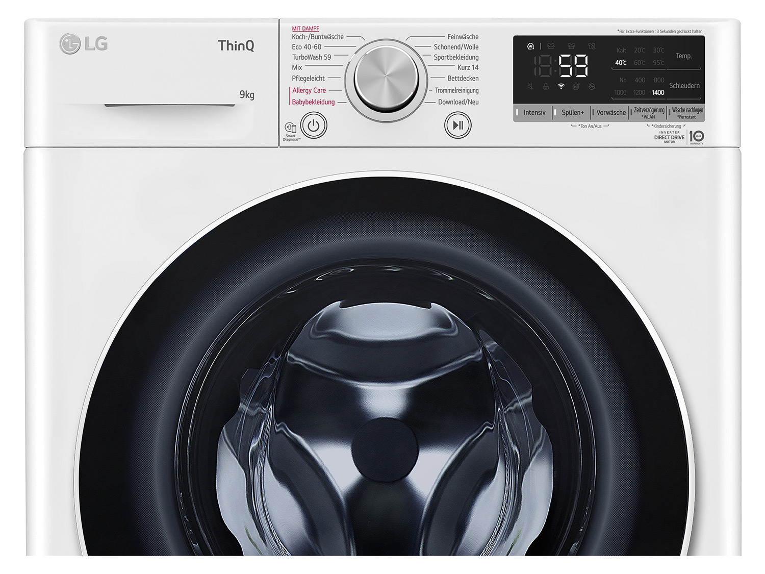 LIDL Waschmaschine | LG »F4WV7090«, 9kg, Wifi
