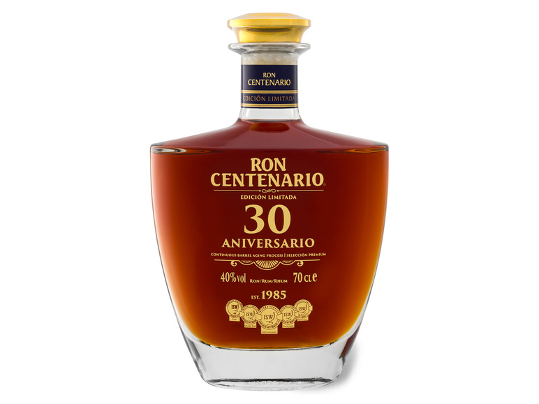 Ron Centenario 30 Aniversario Edición Limitada 40% Rum Vol