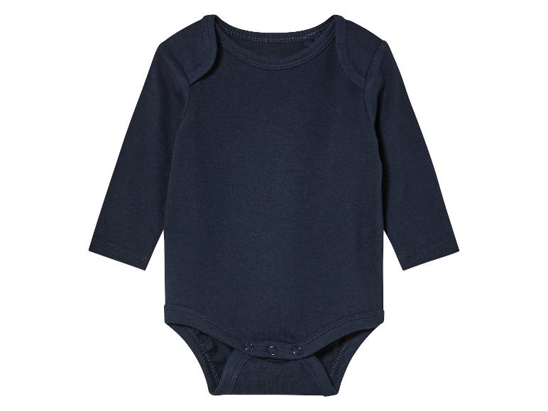 Gehe zu Vollbildansicht: lupilu® Baby Bodys, langarm, 3 Stück - Bild 8