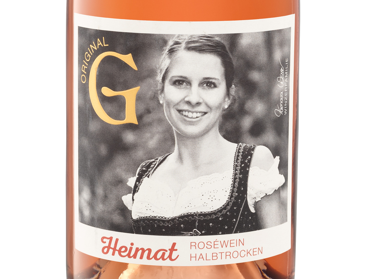 Original G Heimat halbtrocken, Roséwein | LIDL 2020