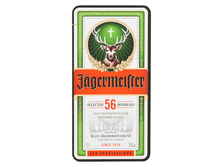Vol 35% Kräuterlikör Jägermeister