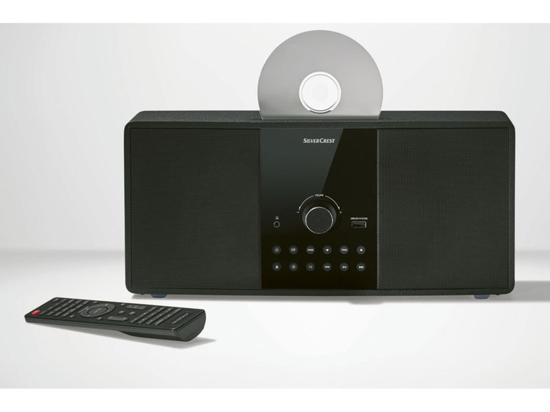 SILVERCREST® Bluetooth®-Kompakt-Stereoanlage, DAB+, RMS W 15 2x
