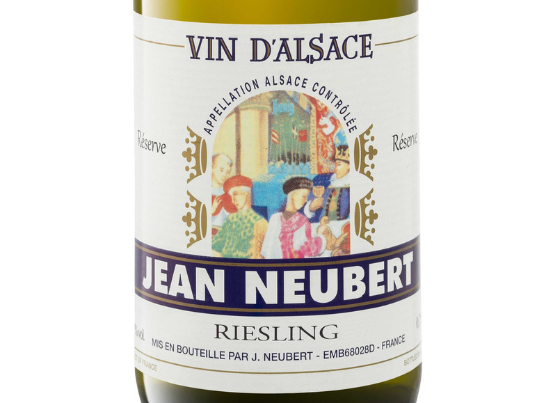 Jean Neubert Riesling Reserve Elsass AOC trocken Weißwein 2021