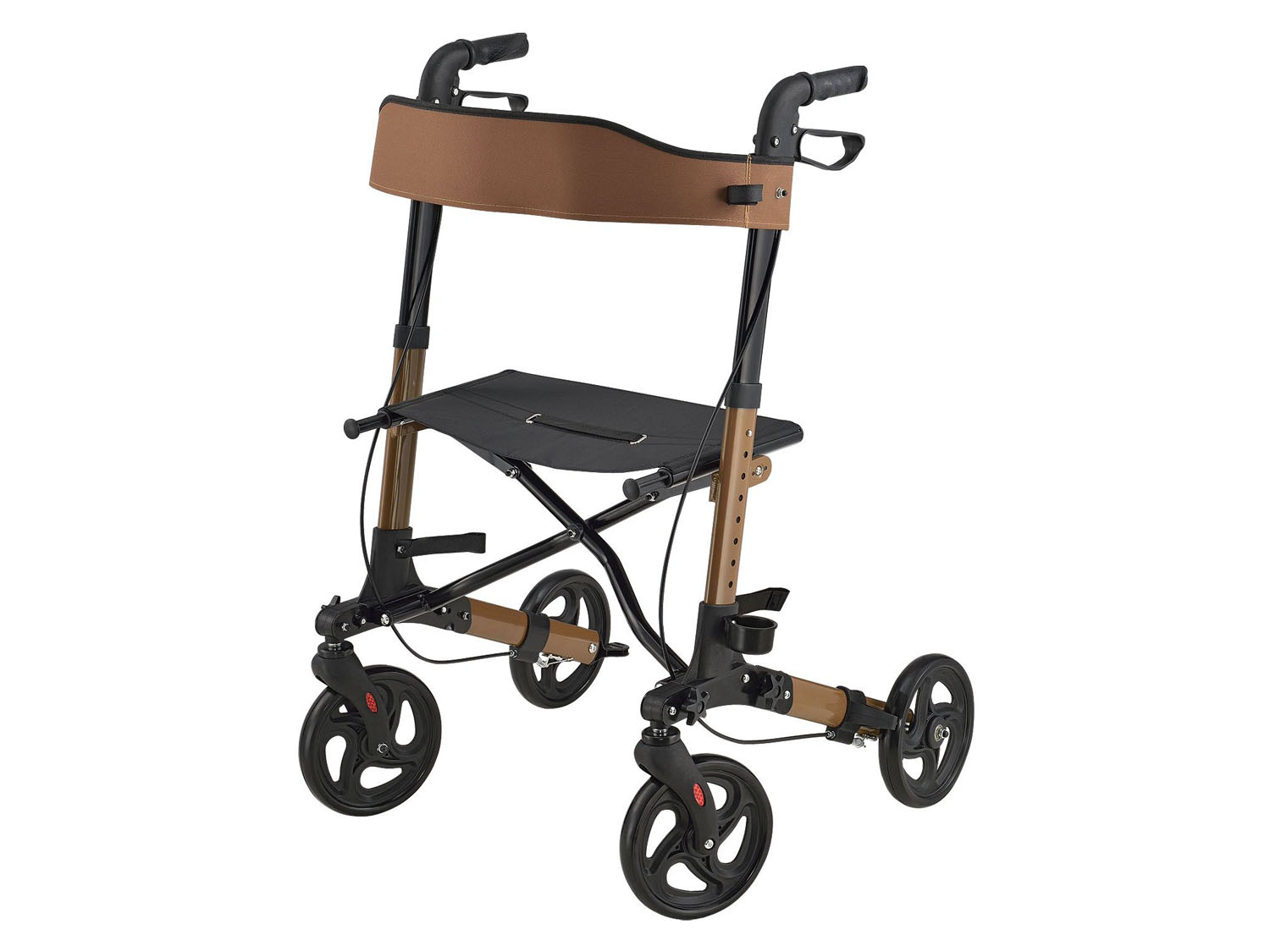 Juskys Rollator (braun)