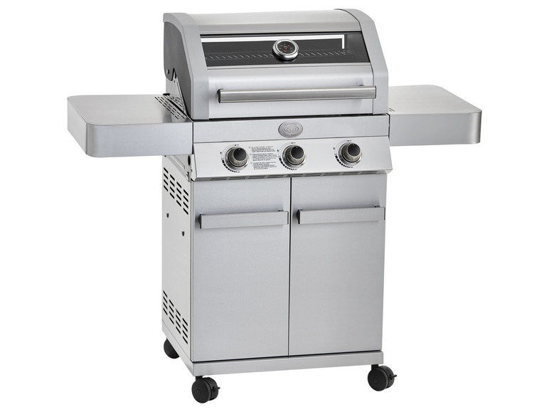 Gehe zu Vollbildansicht: RÖSLE Gasgrill, BBQ-Station »Gourmet G3«, 3 Brenner, 10,5 kW - Bild 1