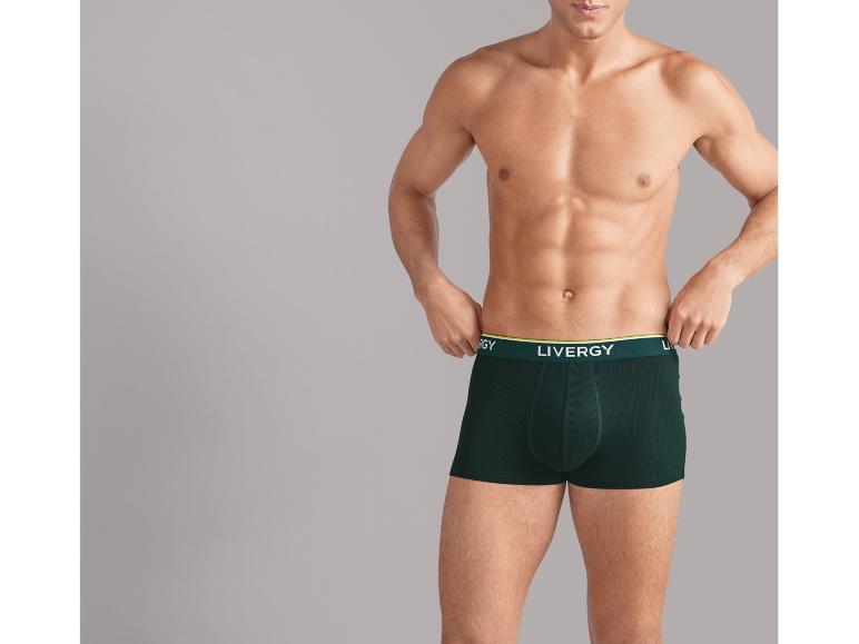 Gehe zu Vollbildansicht: LIVERGY® Herren Boxer, 3 Stück, modische Ripp-Qualität - Bild 4