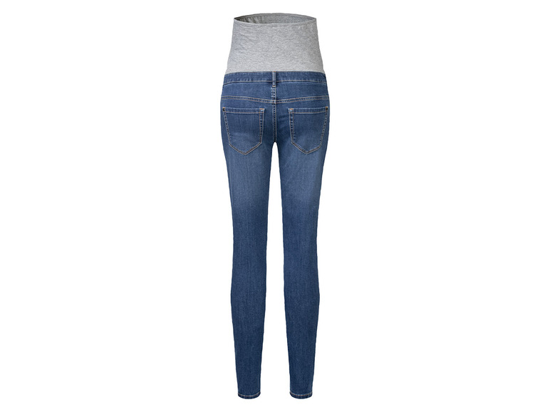 Gehe zu Vollbildansicht: esmara® Damen Umstandsjeans, Skinny Fit, mit weichem, elastischem Bund - Bild 4