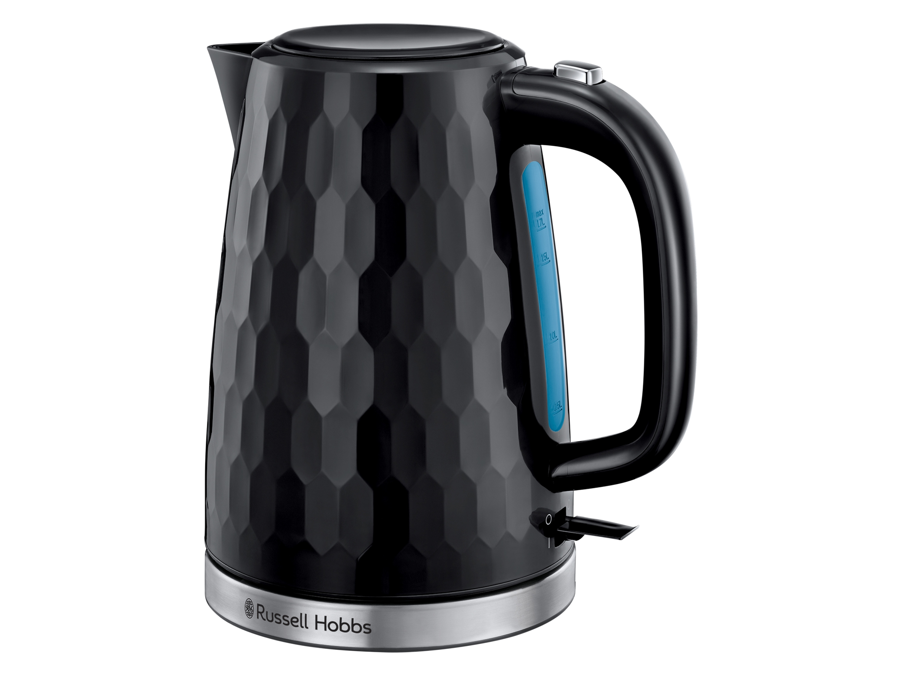 Russell Hobbs Wasserkocher »Honeycomb«, 2.400 W, schwarz