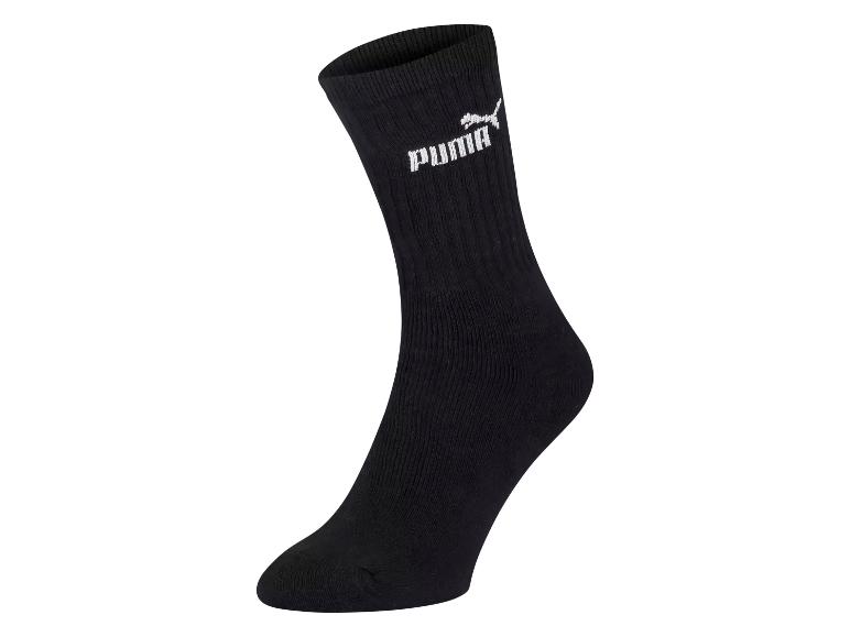 Gehe zu Vollbildansicht: Puma Herren Socken, 3 Paar, mit Logo - Bild 3