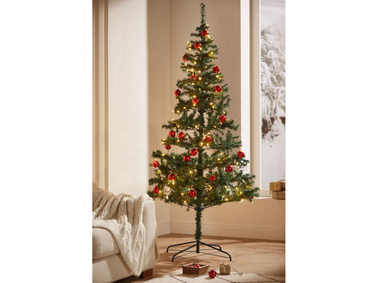 LIVARNO home LED-Weihnachtsbaum, 210 cm, LEDs mit 180