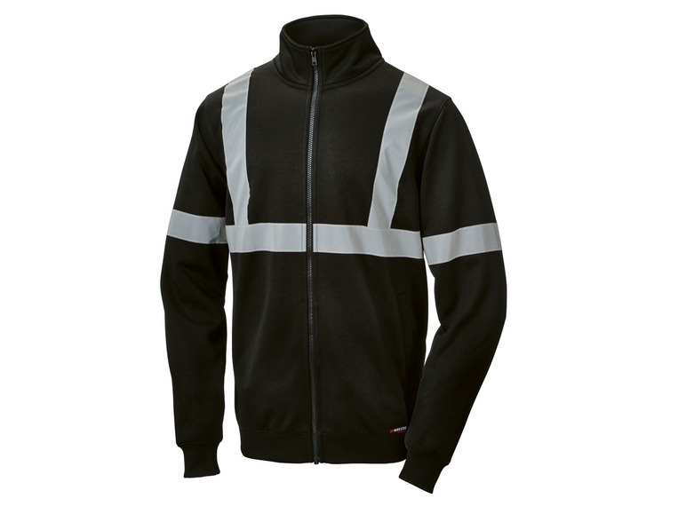 Gehe zu Vollbildansicht: PARKSIDE PERFORMANCE® Herren Sweatjacke, mit reflektierenden Streifen - Bild 5