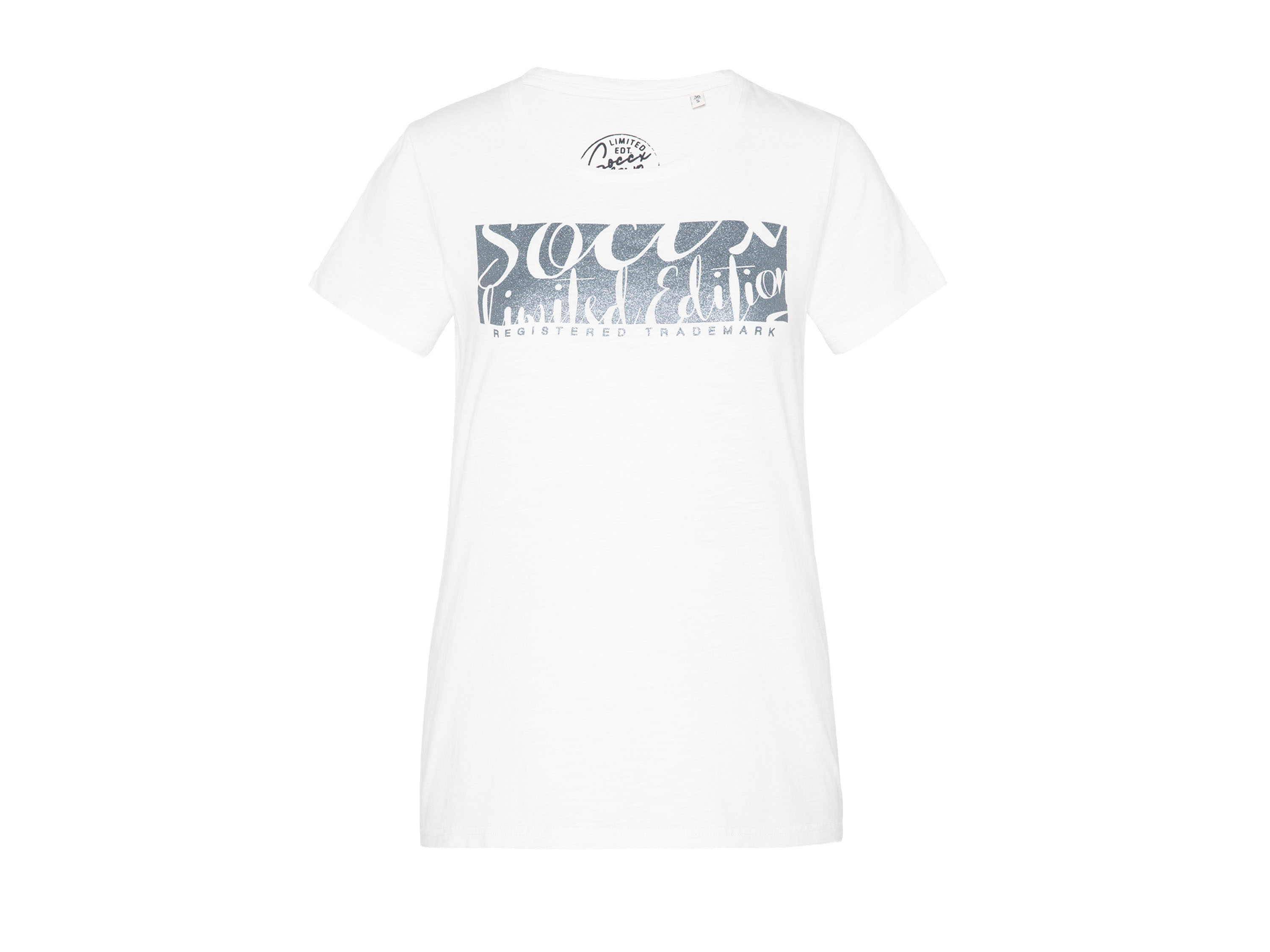 Soccx Damen T-Shirt (S, ivory) S