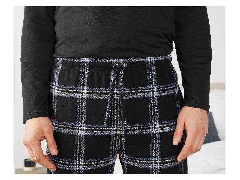 Gehe zu Vollbildansicht: LIVERGY® Herren Pyjama aus weicher, wärmender Flanell-Qualität - Bild 11