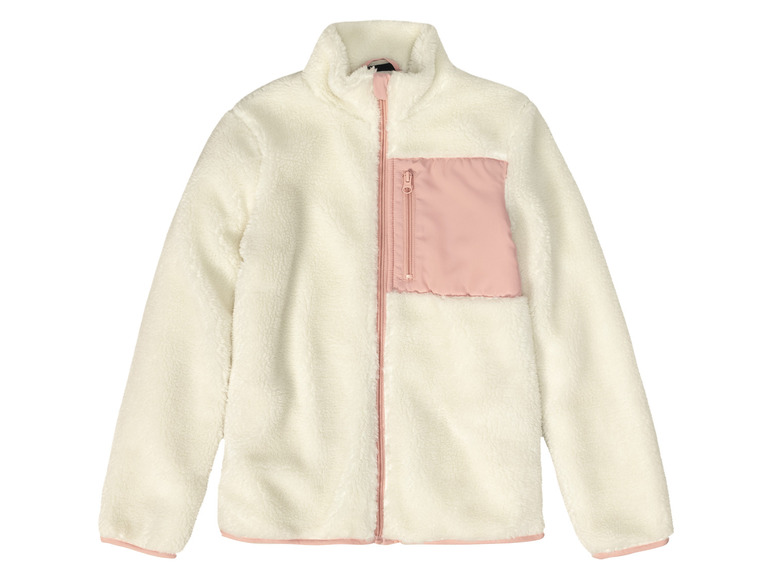 Gehe zu Vollbildansicht: pepperts!® Kinder Fleecejacke aus Lammfellimitat - Bild 5