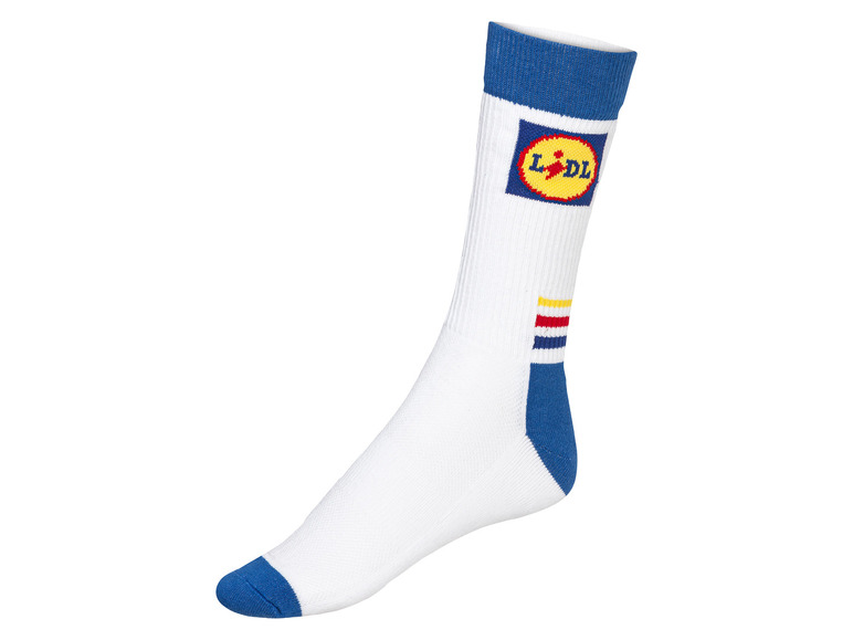 Gehe zu Vollbildansicht: Damen Herren Sportsocken mit Lidl-Print - Bild 8