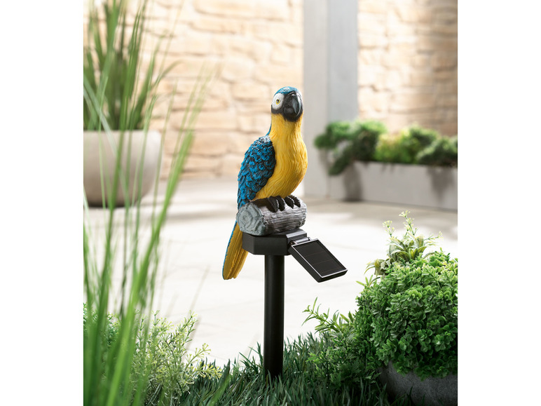 Gehe zu Vollbildansicht: LIVARNO home LED Solar Gartenstecker Vögel - Bild 8