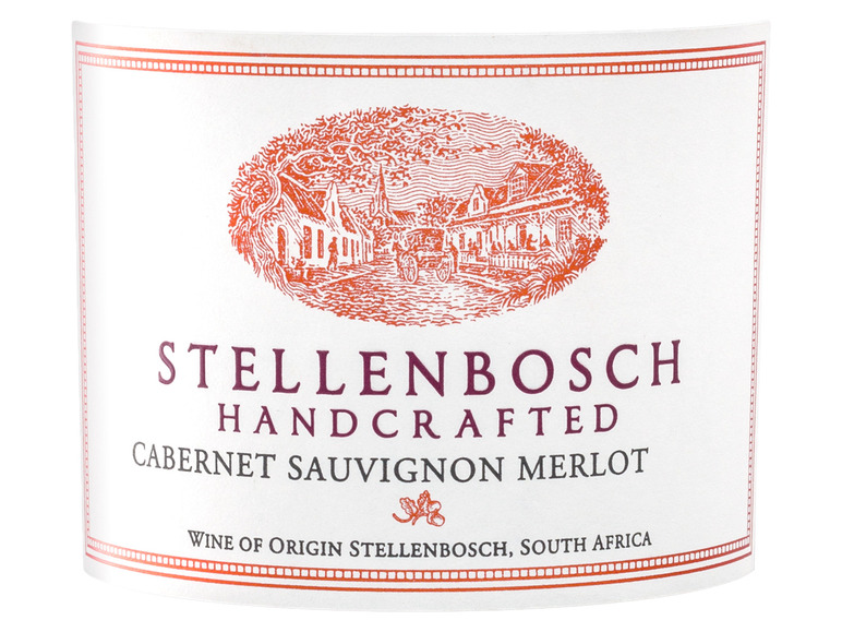 Stellenbosch trocken, Handcrafted Cabernet 2022 Merlot Sauvignon Rotwein
