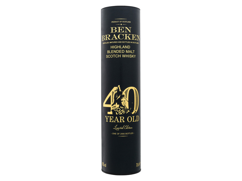 Ben Bracken Highland Blended Vol 40 Malt 43% Jahre mit Whisky Scotch Geschenkbox