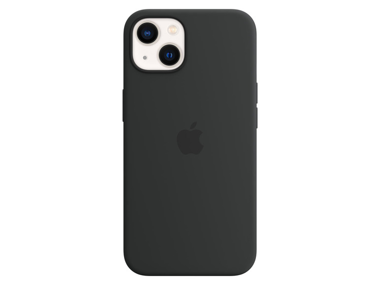 iPhone 13 Silicone – Midnight mit Apple Case, MagSafe