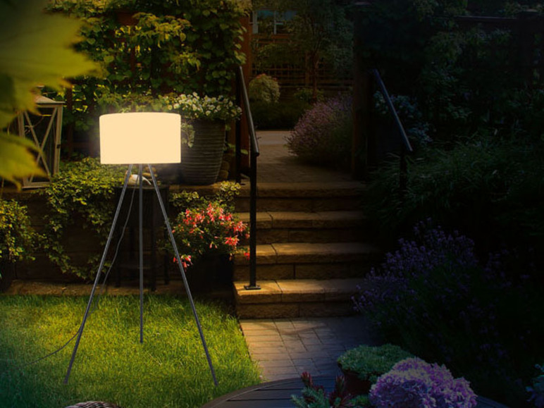 LIVARNO home LED Home Außenstehleuchte, Zigbee Smart