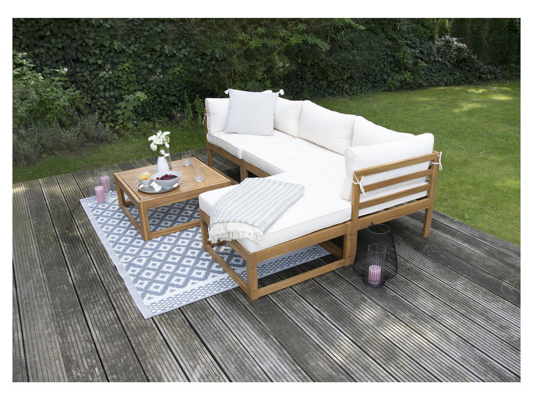 Gehe zu Vollbildansicht: bellavista - Home & Garden® Dining-Set »Karmoy«, 5-teilig - Bild 7