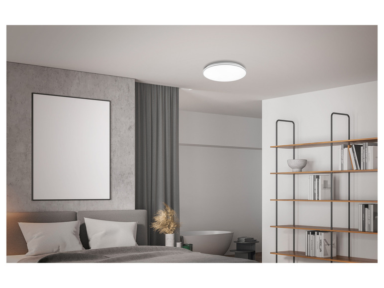 LIVARNO home LED-Deckenleuchte, mit Hintergrundbeleuchtung