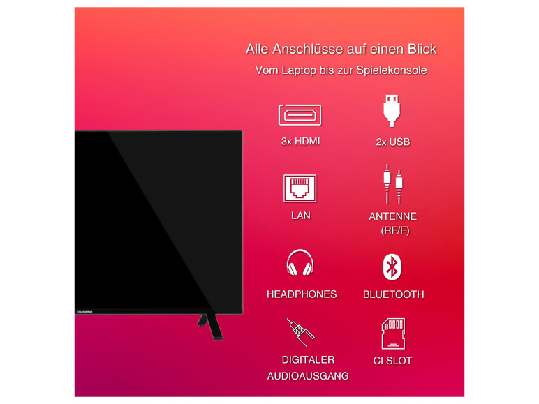 Gehe zu Vollbildansicht: TELEFUNKEN Fernseher »QUTO750S« QLED TiVo Smart TV 4K UHD - Bild 7