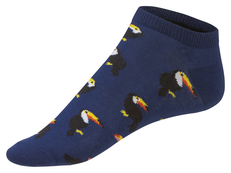 Gehe zu Vollbildansicht: Damen / Herren Sneakersocken, 2 Paar, mit Baumwolle - Bild 31