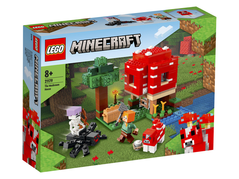 Minecraft »Das 21179 Lego Pilzhaus«