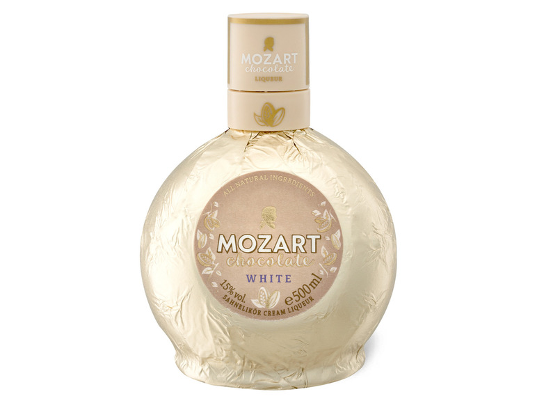Mozart Cream 15% Chocolate Vol Liqueur White