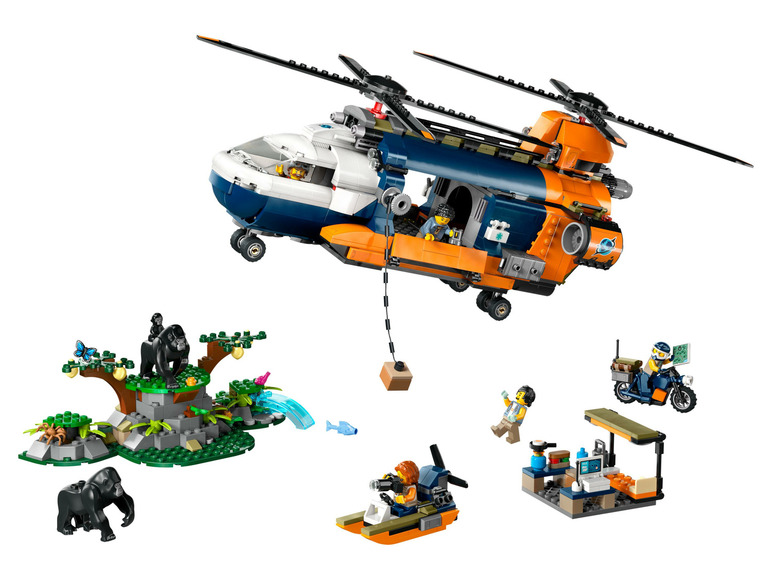 Gehe zu Vollbildansicht: LEGO® City 60437 »Dschungelforscher-Hubschrauber« - Bild 5