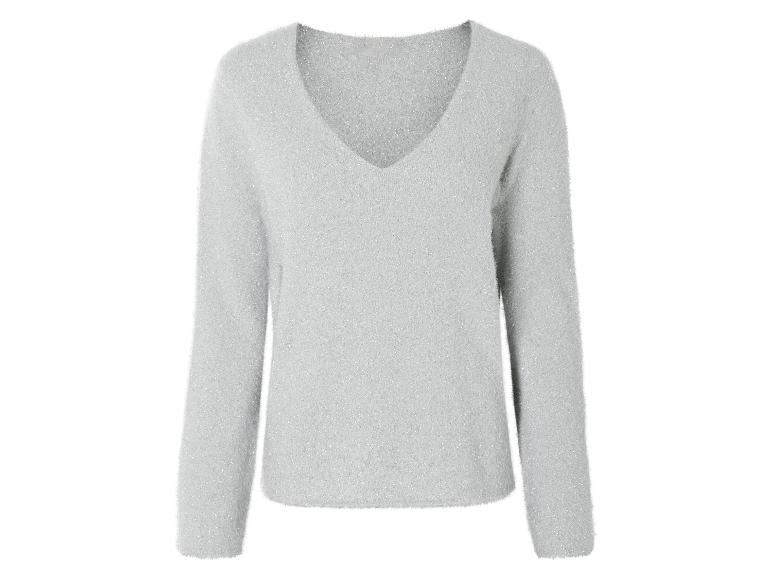 Gehe zu Vollbildansicht: esmara® Damen Strickpullover mit glitzernden Fasern - Bild 2