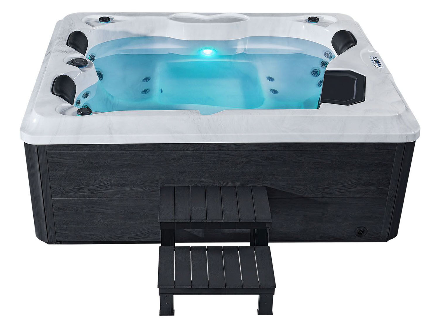 Artsauna Whirlpool »Oasis«, mit 31 LED-L… Massagedüsen