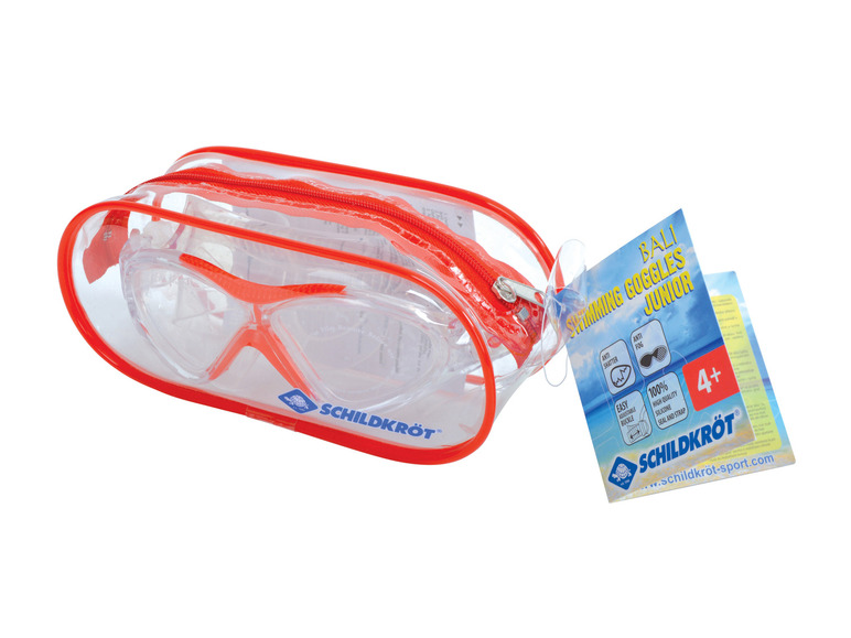 Gehe zu Vollbildansicht: Schildkröt Junior Schwimmbrille Bali 4+ rot - Bild 7