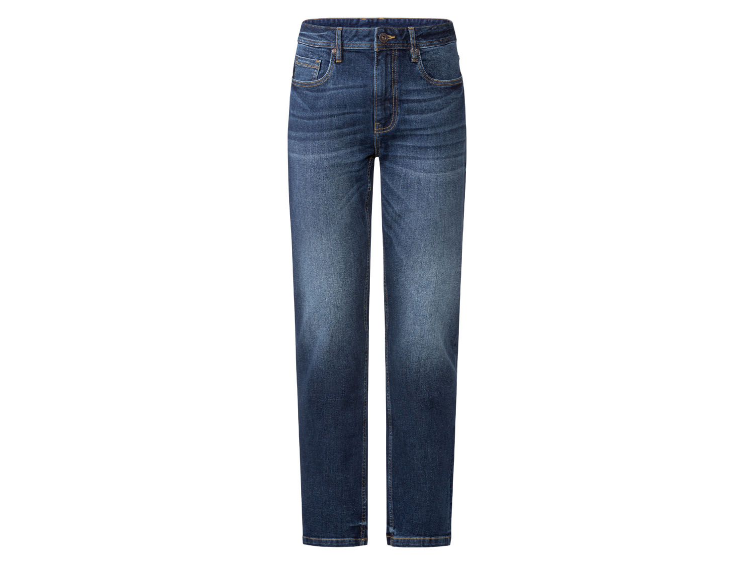 LIVERGY® Herren Jeans Straight (50 (34/32), dunkelblau) 50 (34/32)