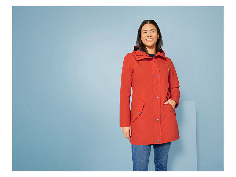 Gehe zu Vollbildansicht: esmara® Damen Regentrenchcoat, mit umweltfreundlicher Imprägnierung - Bild 3