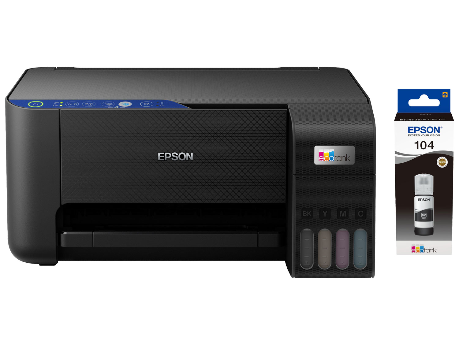 EPSON EcoTank »ET-2811« Multifunktions Tintenstrahldrucker inkl. zusätzlicher Tintenflasche schwarz
