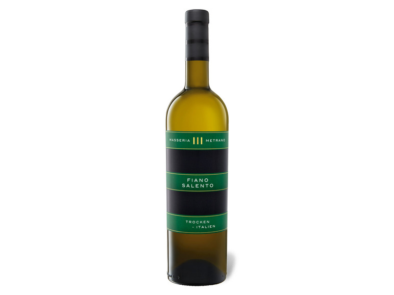 Masseria Metrano Fiano Salento 2021 Weißwein trocken, IGT
